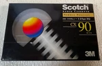 Scotch Blank Tape Sealed CX90 90MIN Audio Cassette Vintage 1993 Type Normal. Fixed Price $8.55.