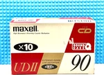 Maxell Ud Ii 90 1991 Japan Type Box Of 10 Cassette Tapes (sealed). Fixed Price $299.99.