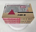 3 Memorex Hb Ii, 90 Audio Cassette Tapes,new Sealed Rare. Fixed Price $24.73.