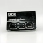 Maxell Professional Industrial P/i Communicator Series C30 Audio Cassettes Mi. Fixed Price $29.87.