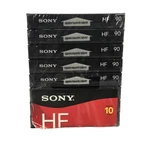 Lot Of 8 Sony HF90 Blank Audio Cassette Tapes New Factory Sealed 90HFR. Fixed Price $23.79.