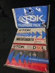 New Tdk Endless Cassette EC-30SG Special Use Metal Sensing Foil Telephone Pack. Fixed Price $15.99.