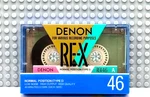 Denon Re-x 46 1987 Japan Type I Blank Cassette Tape (1) (sealed). Fixed Price $31.49.