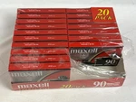17 Maxell Ur 90 Minute Blank Audio Cassette Tapes Normal Bias New Sealed. Fixed Price $35.00.