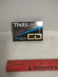 That's Cd-mh 74 Metal Particle High Bias Type Ii Cassette Tape Sealed. Fixed Price $24.99.