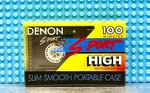 Denon Sport High 100 1992 Usa Type Ii Blank Cassette Tape (1) (sealed). Fixed Price $26.99.
