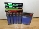 9 Nip Misc, Fuji, Sony, & 3M 120 Minute Digital Hi 8MM Video Tapes, 2/86. Fixed Price $89.99.