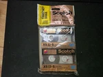 Scotch Blank 90 Minute Cassette Tapes (xs Ii-s High Bias) 2 Pack New & Sealed!. Fixed Price $16.88.