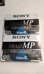 Sony Metal 8MM Video Cassette Tape P6-120MP Lot Of New Nos Sealed. Fixed Price $15.00.