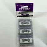 New Of 3 Pack Prism Cassettes Minute MC-60. Fixed Price $11.99.