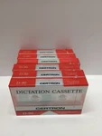 New Certron Dictation D90 Cassette Tapes Sealed - Lot Of 6. Fixed Price $17.99.