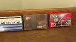 New Old Stock Blank Cassette Tapes Assorted Tdk Maxell Ampex Of 3. Fixed Price $9.00.