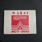 8 Track Akai ACT-200 60 Minute Blank Tape (1), New And Sealed. Fixed Price $12.14.