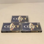 Lot Of 3 Sony Cd-it 90 Minute High Bias Type Ii Blank Audio Cassette Tapes. Fixed Price $12.99.