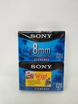 Of Sealed New Sony Video 8MM P6-120MPB Ntsc Cassette Tapes. Fixed Price $19.95.