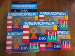 Vintage Nos 5 Audio Cassette Tapes Memorex Dbs 60X4/90X1 Normal Bias Sealed. Fixed Price $13.99.