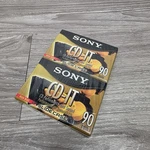 Sony Cd-it High Bias 90 Min Slide Case Cassette Double Pack New Sealed. Fixed Price $18.05.