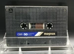 (used) Magnax Gm-i 50 Blank Audio Cassette Tape Type Normal Bias Japan 1981. Fixed Price $12.99.