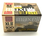 4 Pack Maxell Xl Ii 100 Minute Audio Cassette Tapes High Bias New Sealed Japan. Fixed Price $52.00.