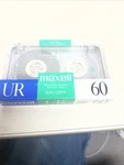 New Sealed Maxell Normal Bias Ur 60 Minute Cassette Tapes Tinted Oval Window. Fixed Price $6.30.