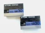 2-TDK SM30 Sound Master Professional Series Cassette Tape New-sealedjapa. Fixed Price $29.99.
