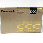 Panasonic D60 Digital Compact Cassette Tape Dcc New Factory Sealed. Fixed Price $21.25.
