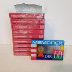 10 Memorex Dbs 60 Type Normal Bias Blank Audio Cassette Tapes Sealed Nos. Fixed Price $19.95.