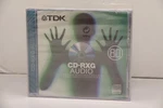 Tdk Cd-rxg 80 Blank For Music New Sealed 5-PACK. Fixed Price $29.95.