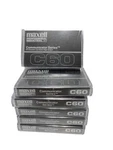 Lot Of New Sealed Maxell C60 High Output Communicator Series Cassette Tapes. Fixed Price $16.49.