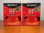 Lot Of 4 Blank Cassette Tapes Sony HF60 Minute High Fidelity C-60HFL/2B Sealed. Fixed Price $15.00.