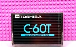 Toshiba C-60T 1973 Japan Type Blank Cassette Tape (1) (sealed). Fixed Price $26.99.