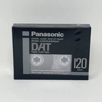 Panasonic Dat Digital Audio Tape RT-R120P (60M) Extra High Sound Japan Nos. Fixed Price $19.99.