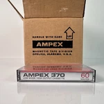 (new Old Stock) Ampex 370 C-60 Blank Audio Cassette Tape (box Of 20). Fixed Price $99.99.