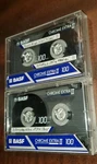 Used- 2 Basf 100 Chrome Extra Ii Cassettes Position High Iec Minutes. Fixed Price $19.99.