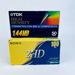 Sony 100MFD-2HD And Tdk MF-2HD Double-sided Micro Floppy Disks Ibm 123 New. Fixed Price $124.99.