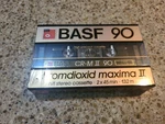 Basf 90 Chromdioxid Maxima Ii Cr Germany Type Cassette Tape Sealed. Fixed Price $39.95.