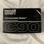 Maxell Professional Industrial Communicator Series C90 Cassettes Brand New. Fixed Price $48.00.