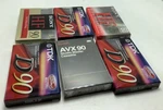 New 6 Blank Cassette Tape Lot - Tdk D90 Sony Scotch AVX90 Sealed!. Fixed Price $17.99.