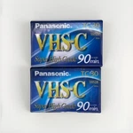 Panasonic TC-30 Vhs-c Video Cassette Tape Super High Grade 90 Minute Lot Of 2. Fixed Price $10.49.