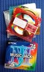 Tdk Recordable Minidisc (md) 74 - Music Jack Color Mix 5 Discs Set Plus 3. Fixed Price $39.95.