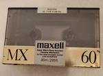 Maxell Mx 60 Vs. Ii Type Iv Blank Cassette Tape (1) (sealed). Fixed Price $27.99.