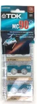 Tdk Micro-cassette Package Of D-MC90U3 Vintage 1998. Fixed Price $11.84.