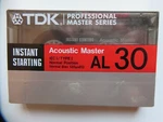 Tdk Professional Master Series AL-30 Instant Starting Type Cassette. Fixed Price $11.99.
