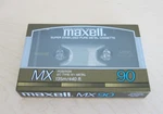 New, Sealed! Maxell MX90 Audio Cassette Tape, Metal, Typeiv. Fixed Price $39.00.