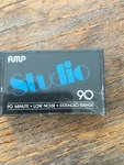 Vintage Amp Studio 90 Blank Audio Cassette Tape, Brand New Factory Sealed. Fixed Price $9.95.