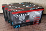 Lot Of 4 -- Spartan Mkii 90 Type Blank Sealed Cassette Tape Mark 2, Hi-tech. Fixed Price $9.99.