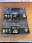 Two Maxell Mx-s 90 Metal Bias Sealed Cassette Tape Japan Late Nite Bargain!. Fixed Price $94.95.