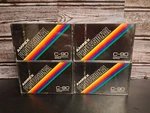 Vintage Ampex Professional C-90 Blank Cassette Tapes Sealed (lot 4) Look!!. Fixed Price $29.99.