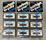 3 Packs Of Sealed Vintage Certron C-90 Blank Cassette Tapes Low Noise. Fixed Price $26.95.