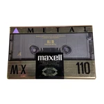 Maxell Mx 110 Metal Blank Audio Cassette New Factory Sealed. Fixed Price $24.95.